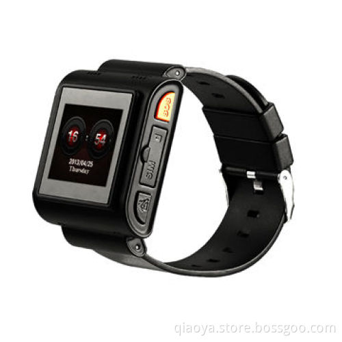 Custom Watch Phone GPS/SOS Heart Rate for Elderly/Kids Security